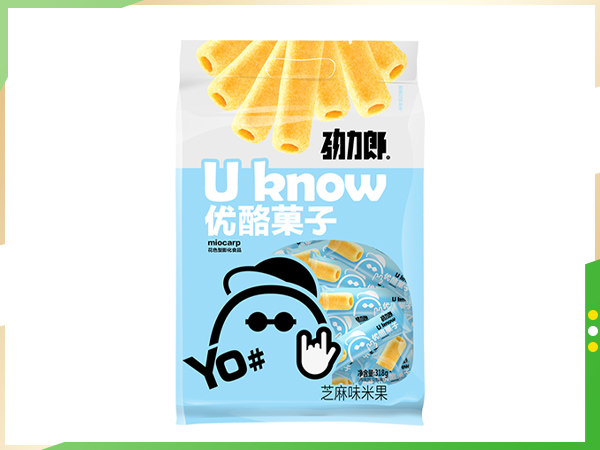 優(yōu)酪菓子 芝麻味米果